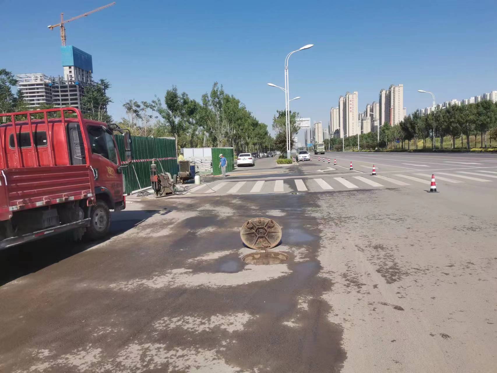 石景山路基沉降注浆